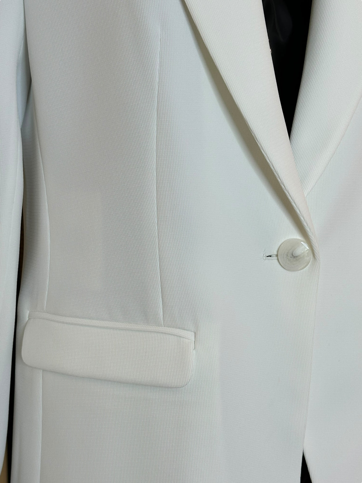 Giacca monopetto in tecno crepe E3NG1NF9903101 EMPORIO ARMANI