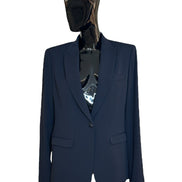 Giacca monopetto in tecno crepe E3NG1NF9903927 EMPORIO ARMANI