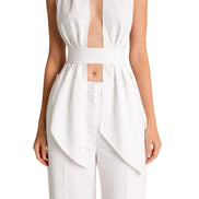 Top effetto sciarpa A080401280003 ALBERTA FERRETTI