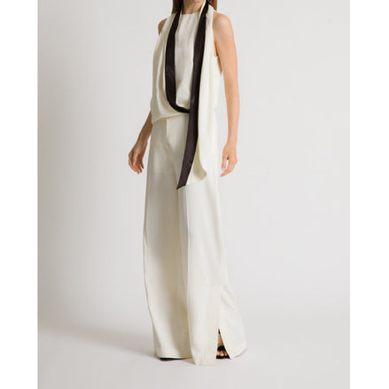 Top con dettaglio foulard A080501281003 ALBERTA FERRETTI