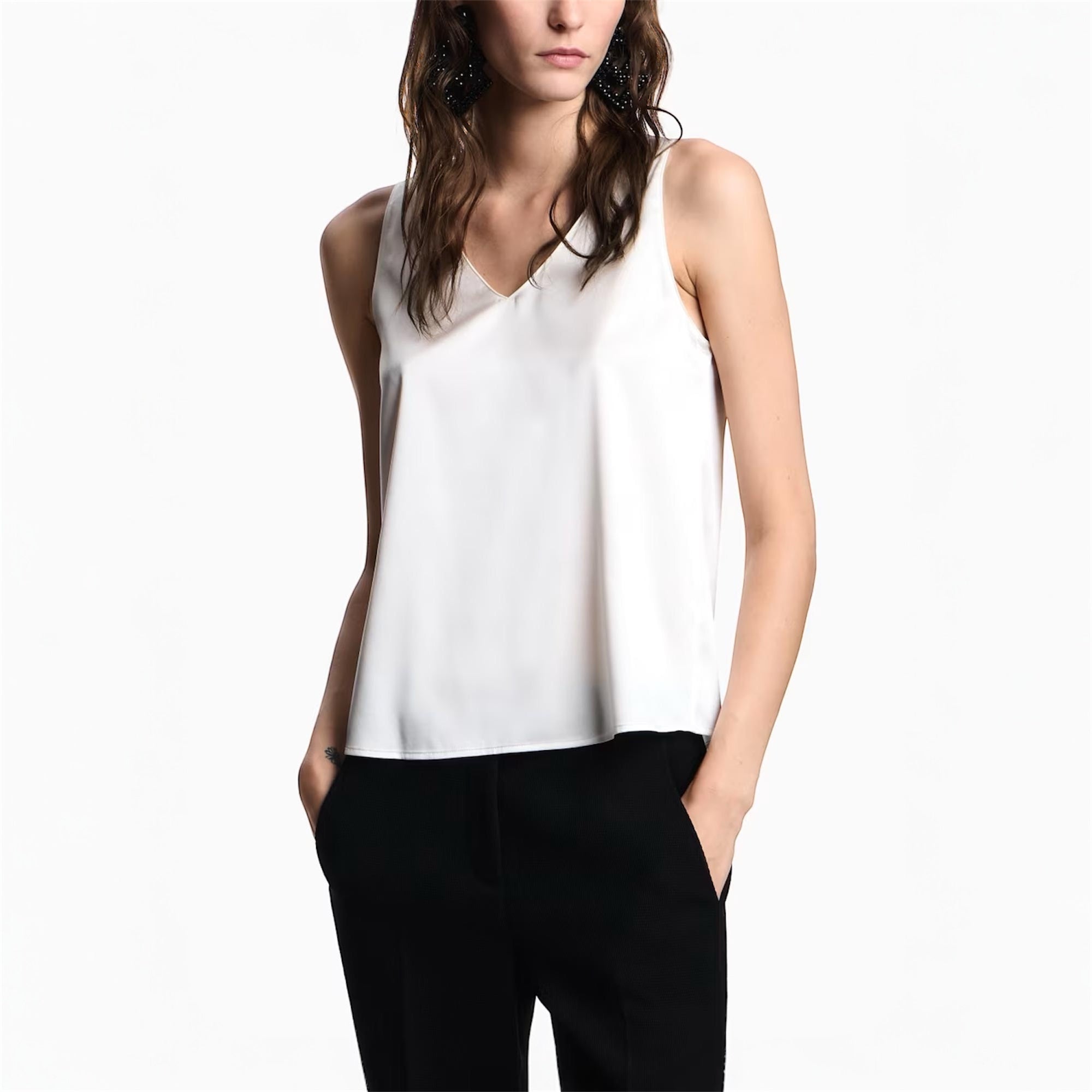 Top Raso EW002199AF17300U0006 EMPORIO ARMANI