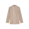 Blazer plissettato
