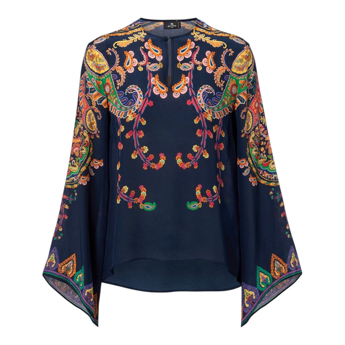 Keyhole Blouse WRJA0162AKG23X0883 ETRO