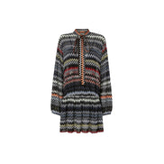 Mini-abito zig zag con fiocco DS26SG09BR0150S91RR MISSONI