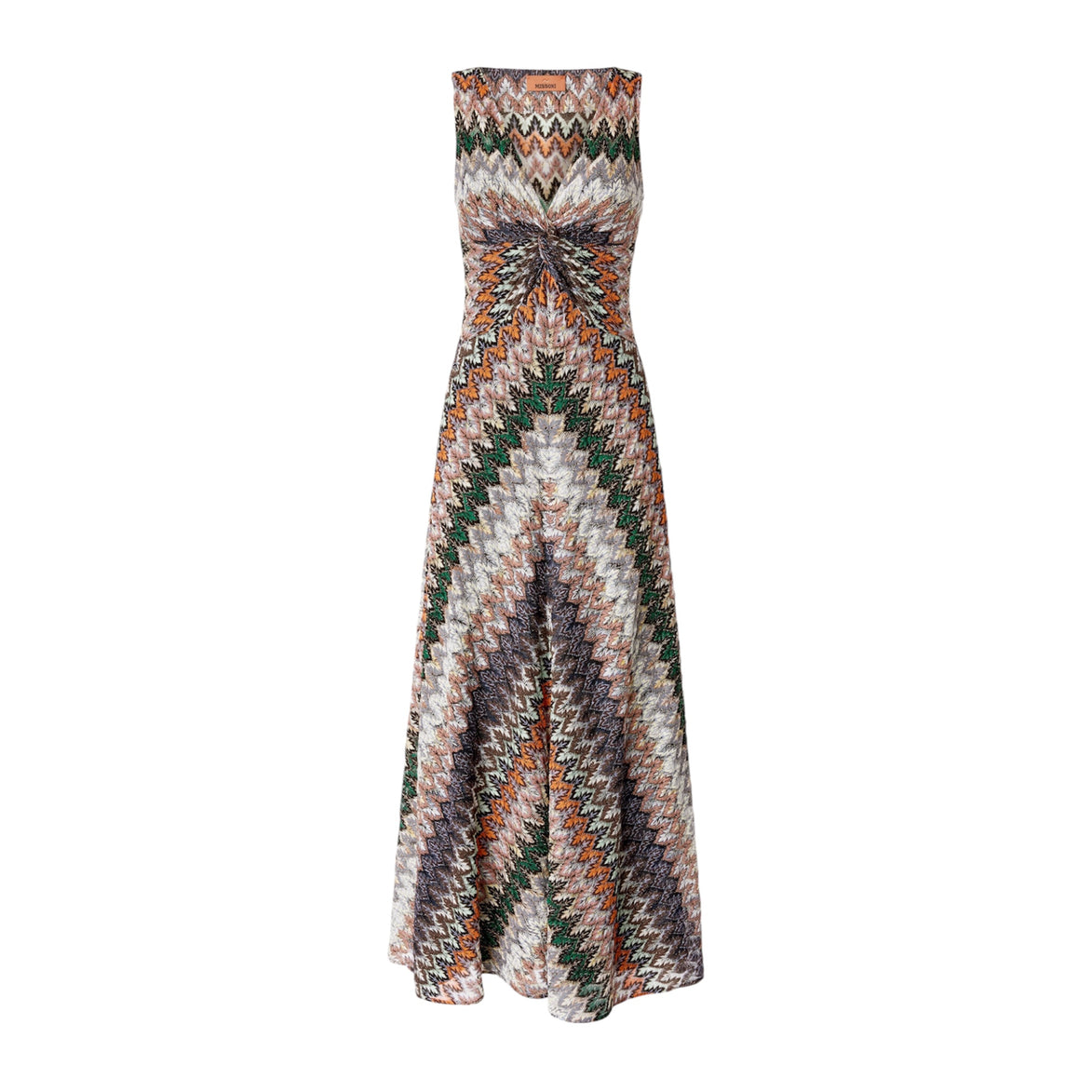 Abito scollatura annodata DS26SG1SBR014ZS72OW MISSONI