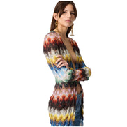 Cardigan lungo in pizzo DS26SM0SBR015JSMSNV MISSONI