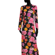Long Sleeve Swing Dress DRE0184VIS001GYN01BR07 LA DOUBLE J