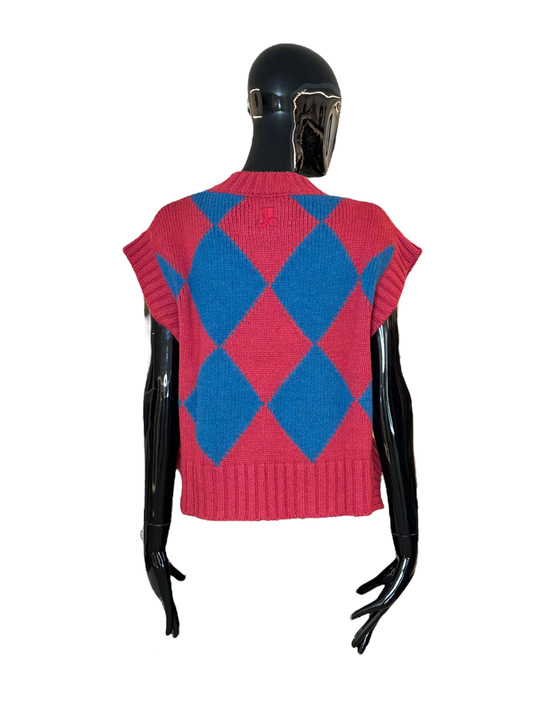 Argyle Gilet PUL0135KNI064VA183RE01 LA DOUBLE J