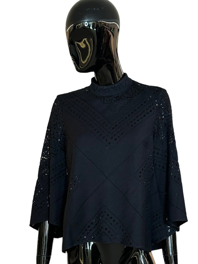 Make An Exit Lacey Top TOP0108EMB020BAN02BL01 LA DOUBLE J