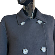 Cappotto doppiopetto con fondo tulipano EW000104AF10230UC001 EMPORIO ARMANI