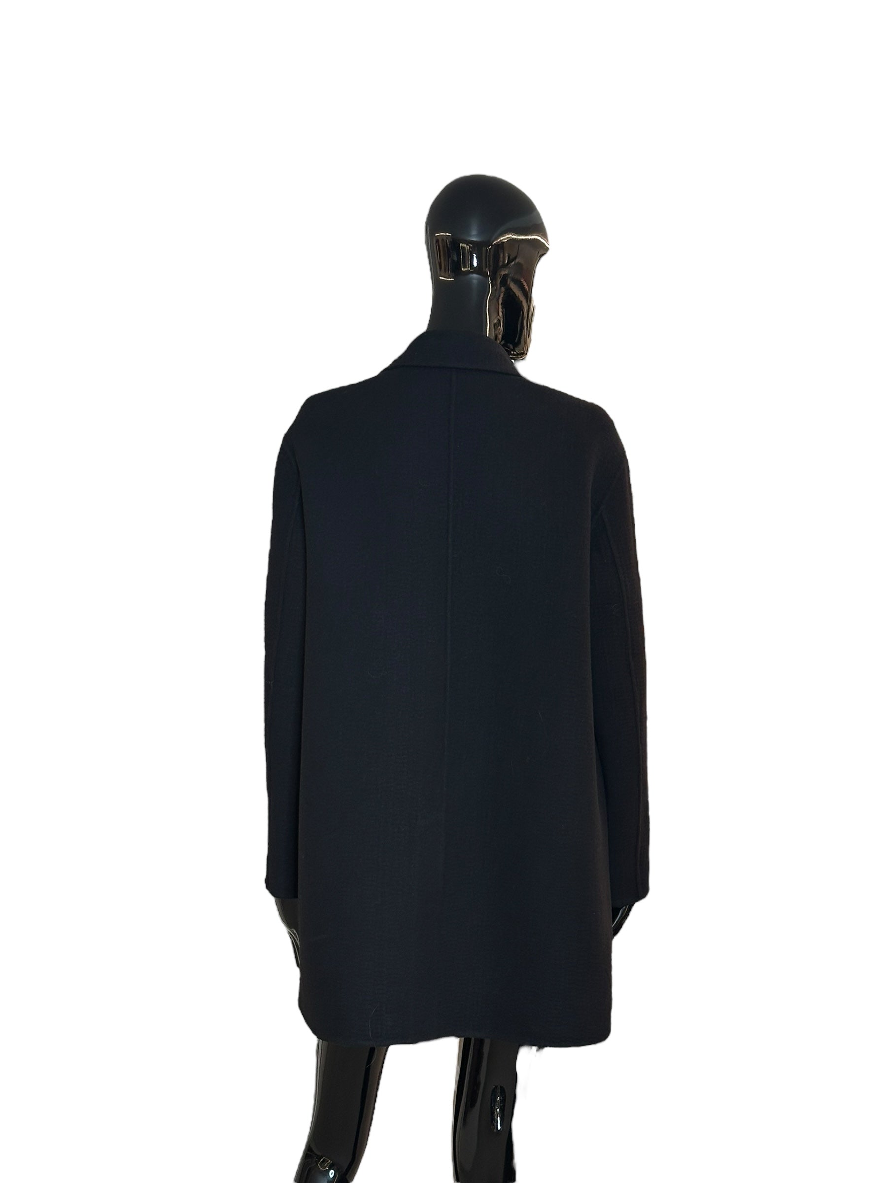 Cappotto doppiopetto con fondo tulipano EW000104AF10230UC001 EMPORIO ARMANI