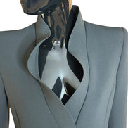 Giacca in cady effetto rouche EW000258TE10418UC001 EMPORIO ARMANI