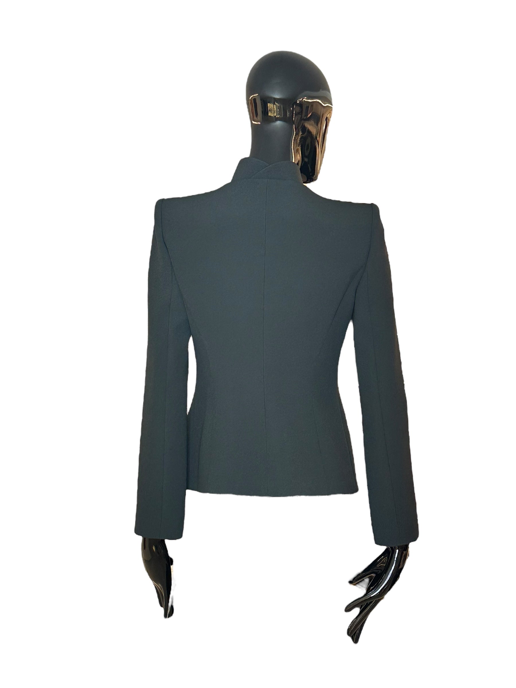 Giacca in cady effetto rouche EW000258TE10418UC001 EMPORIO ARMANI