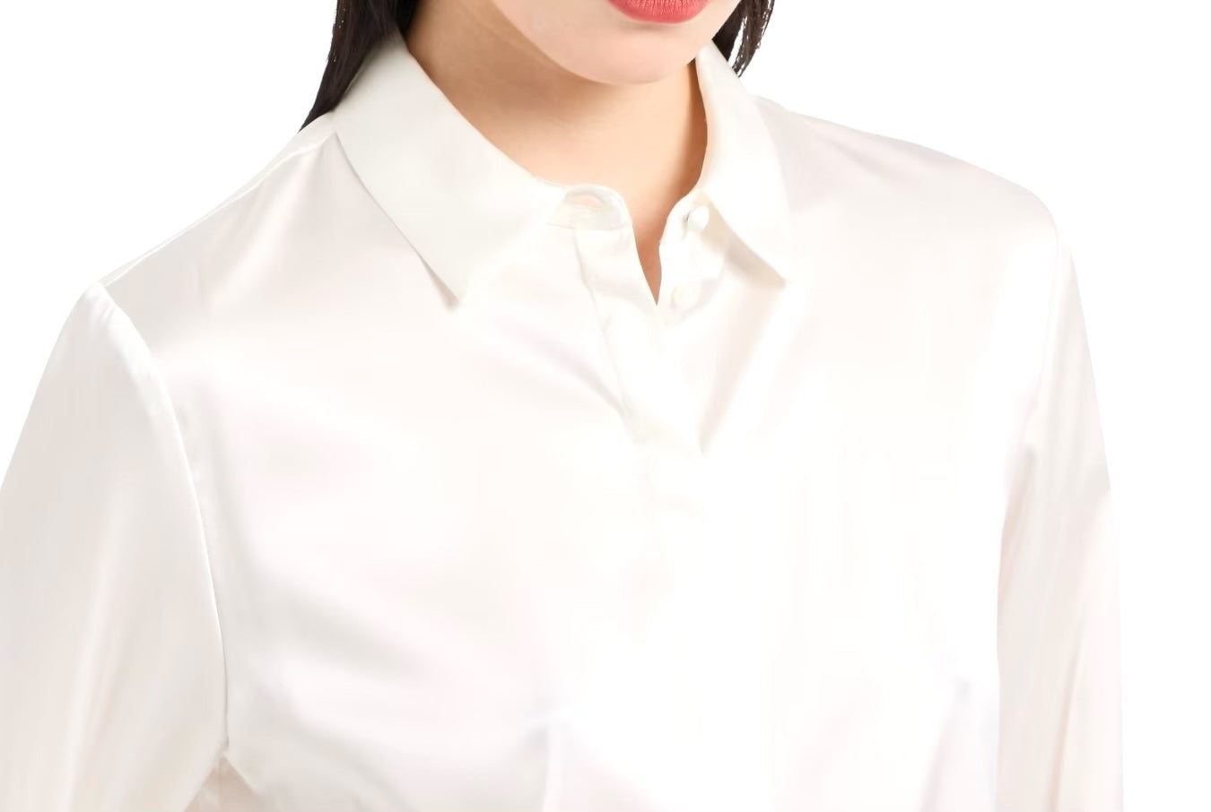 Camicia in raso di seta 8N2C392NXXZ0101 EMPORIO ARMANI