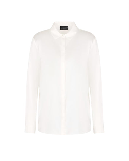 Camicia in raso di seta 8N2C392NXXZ0101 EMPORIO ARMANI