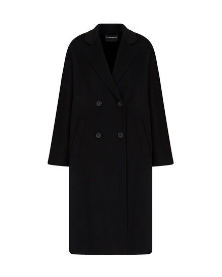 Cappotto doppiopetto in cashemere 8N2L022NWEZ0999 EMPORIO ARMANI