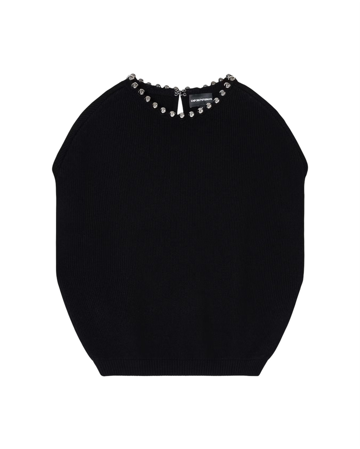 Top con macro boules in metallo EW002804AF19917UC001 EMPORIO ARMANI