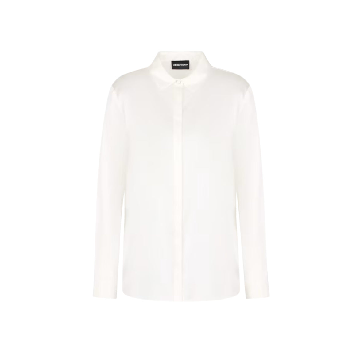 Camicia in raso di seta 
