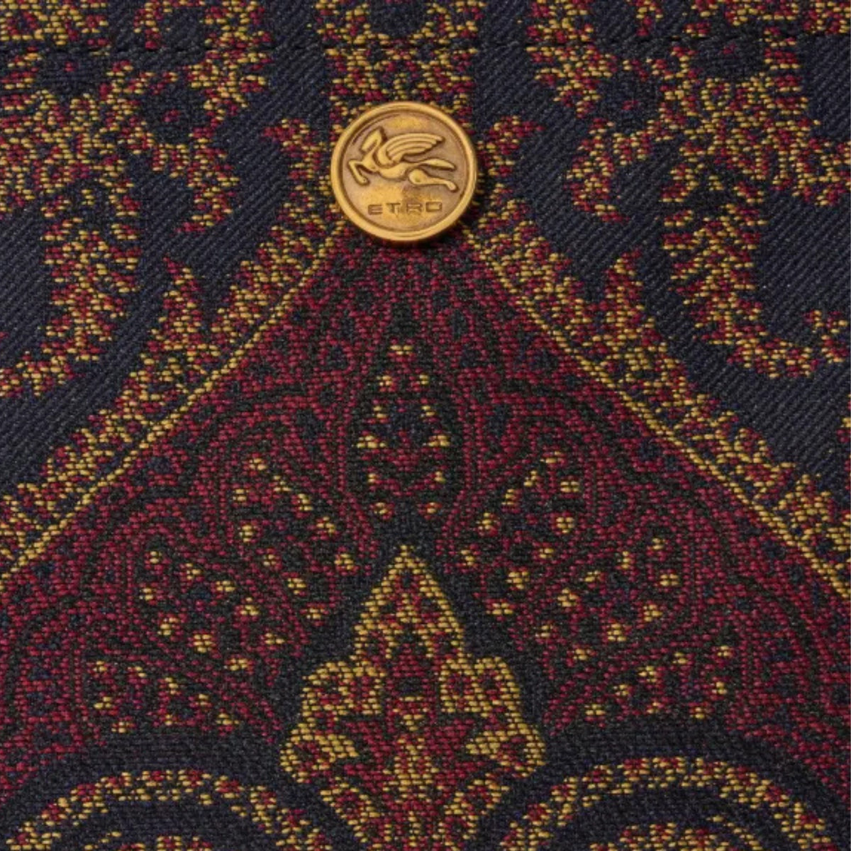 Pouch Jaquard Paisley 