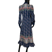 Abito sable' con medaglioni e paisley 116635309200 ETRO