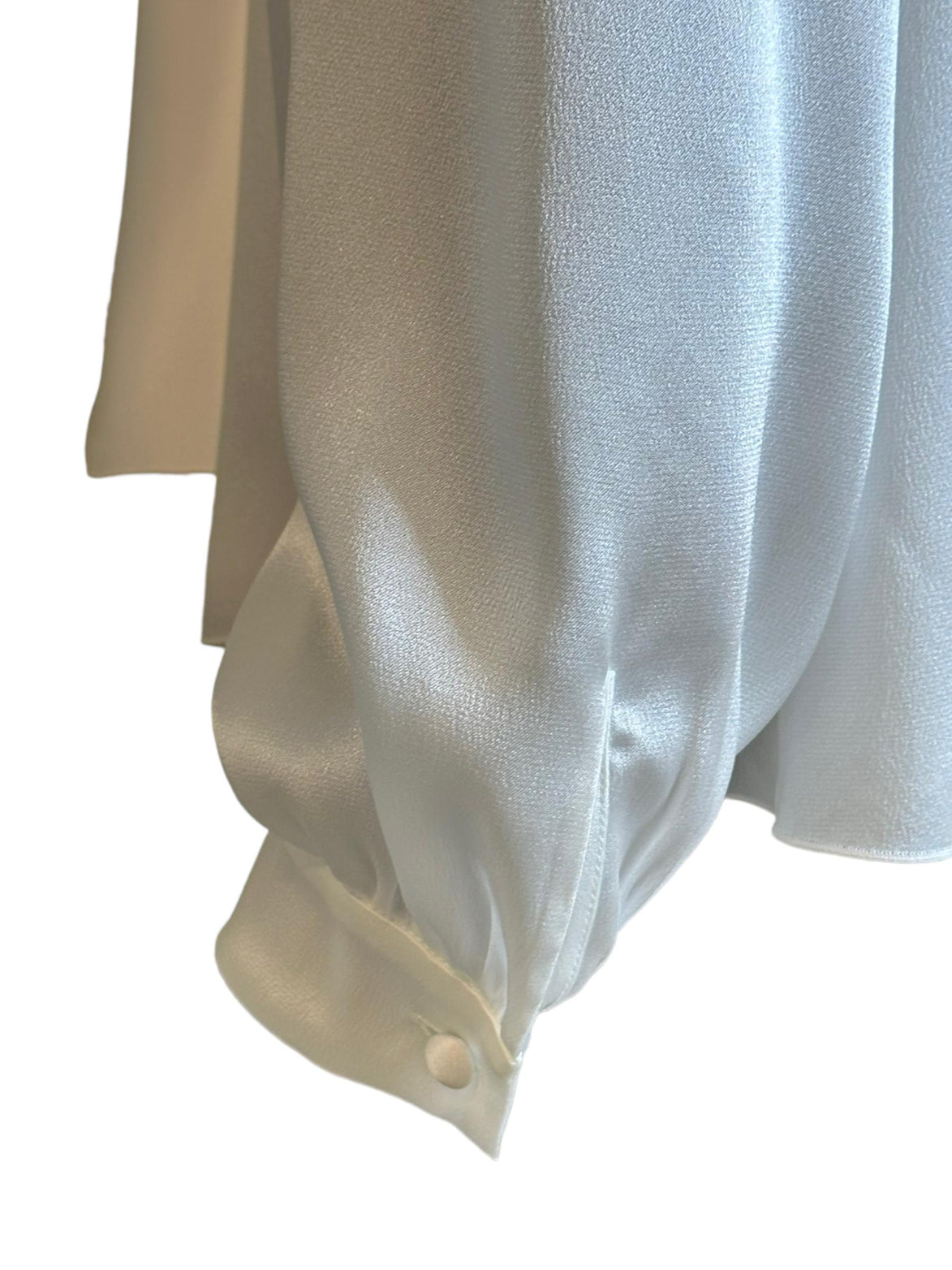 Camicia in satin con collo lavallier A021966190002 ALBERTA FERRETTI