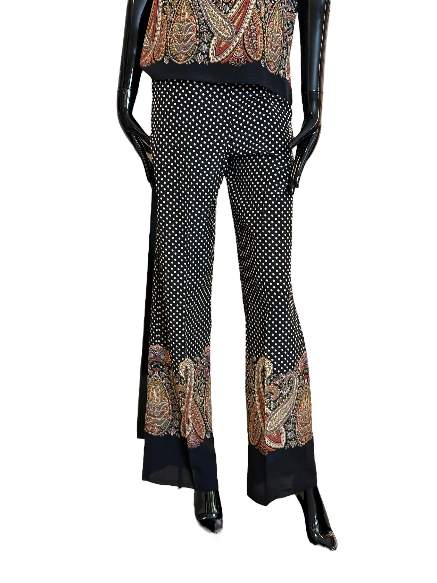 Pantalone in crepe de chine 1920752781 ETRO