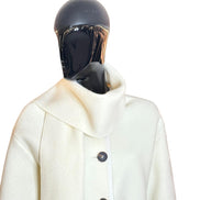 Giaccone in panno lana con sciarpa 132090006 FORTE FORTE