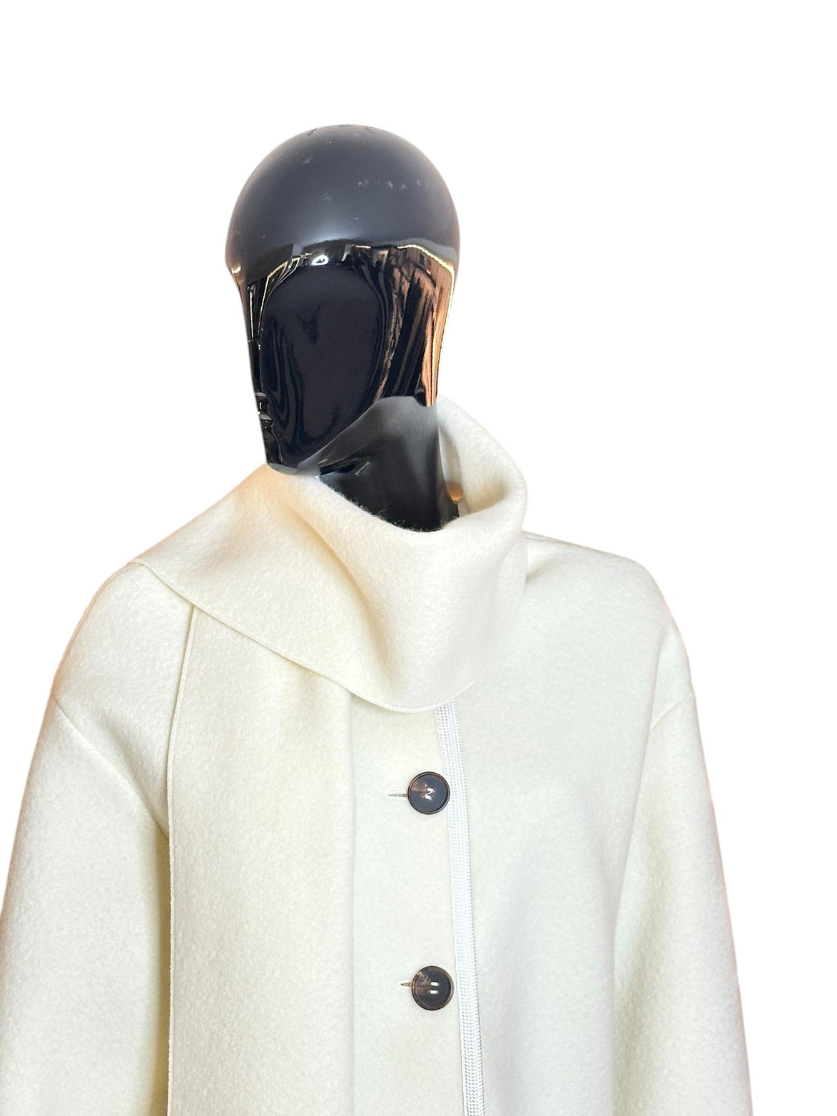 Giaccone in panno lana con sciarpa 132090006 FORTE FORTE