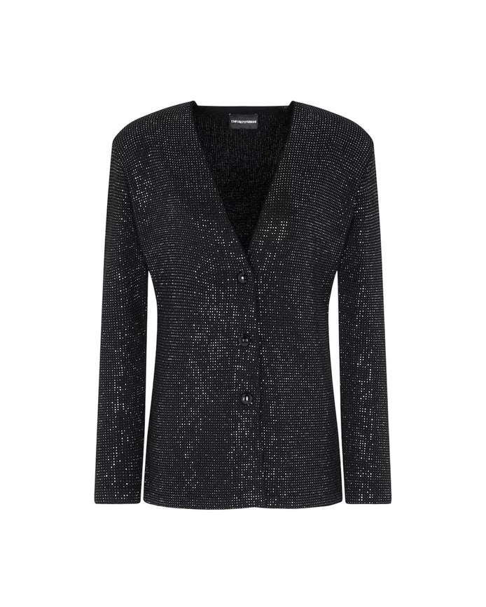 Cardigan Strass EW002688AF19921UC001 EMPORIO ARMANI