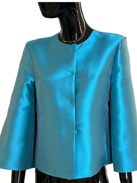 Giacca corta in mikado A051916250328 ALBERTA FERRETTI