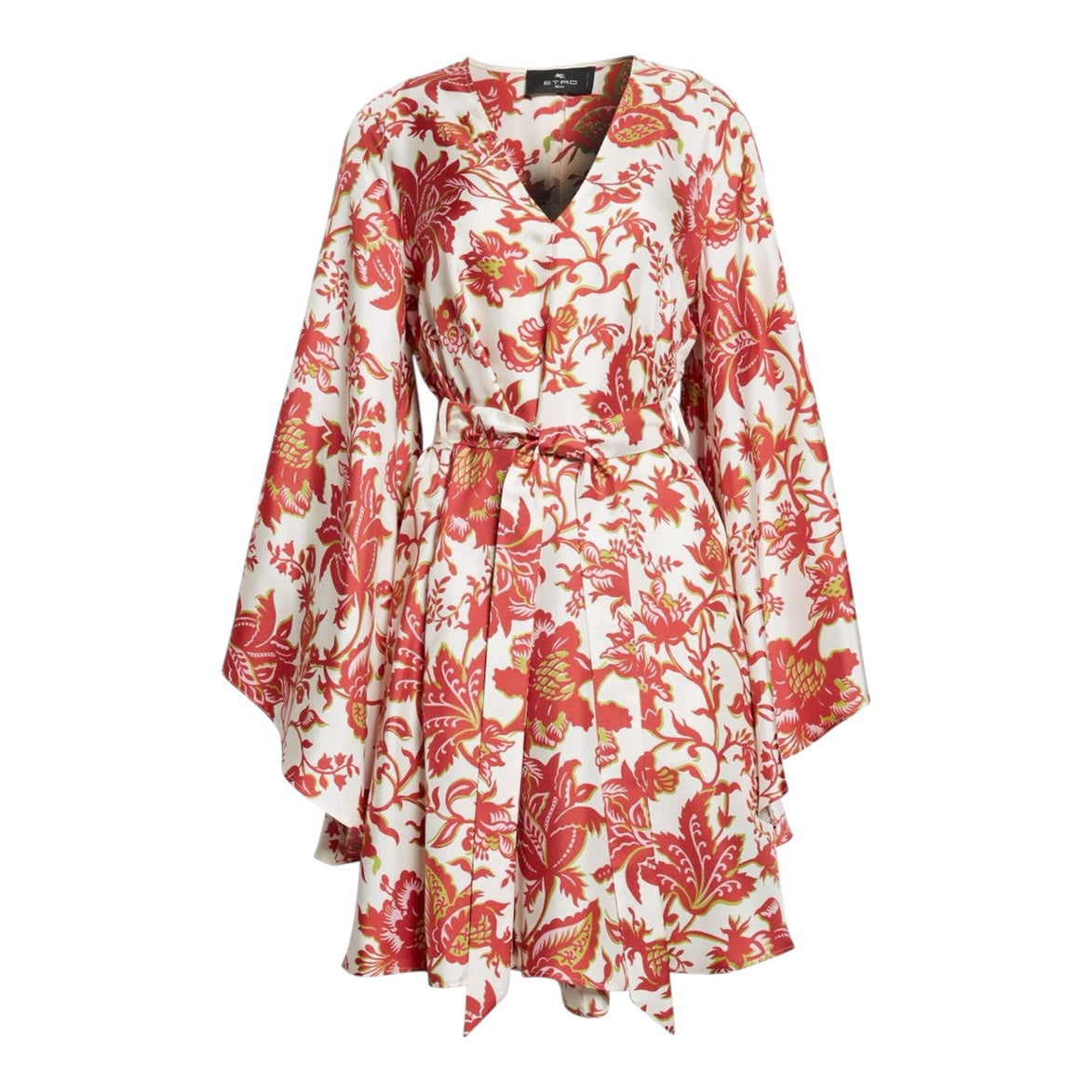 Women's Mini Blouson Dress With Belt WRHA0523AKH15X0808 ETRO