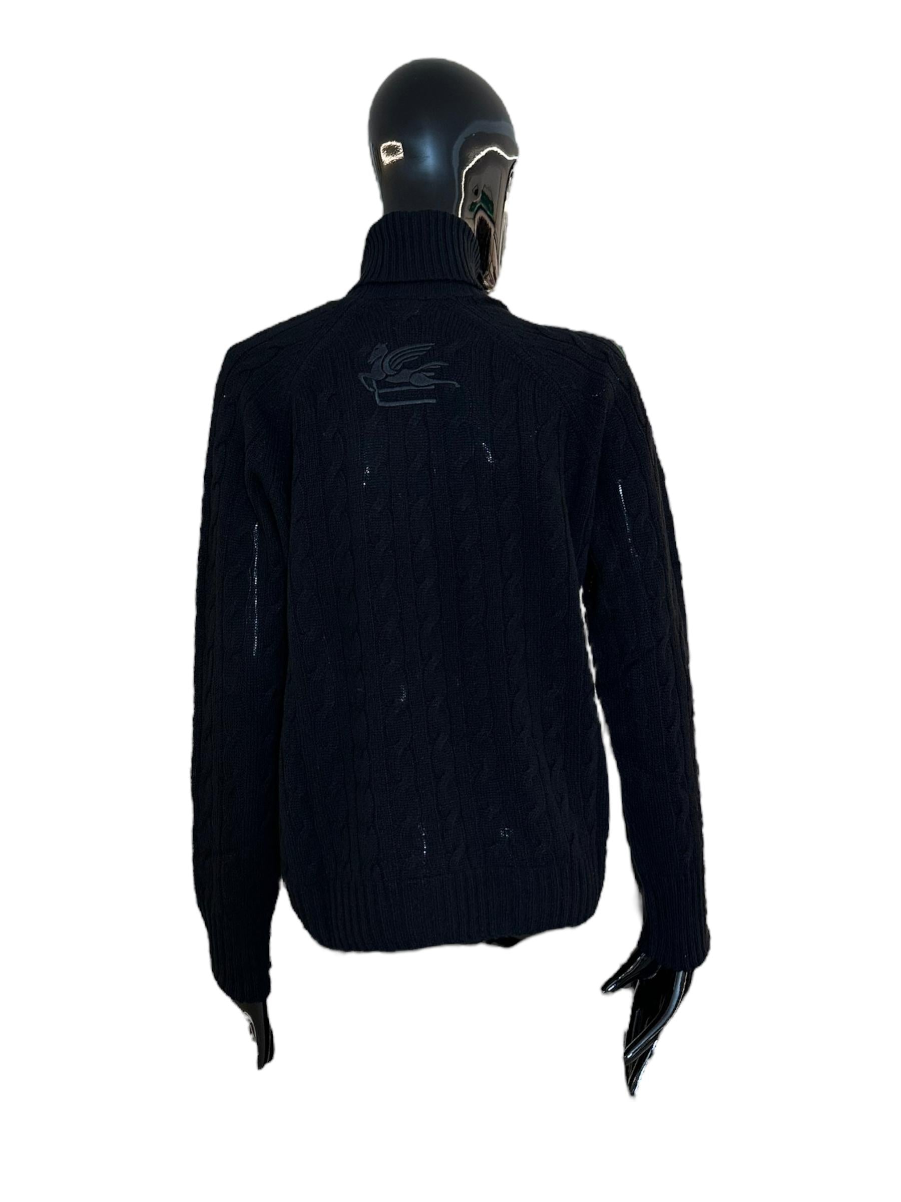 Maglia in cashmere logo Pegaso 1190092001 ETRO