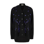 Cardigan Con Cristalli A093766010555 ALBERTA FERRETTI