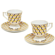 Espresso Cup Set of 2 DIS0007CER001CUB0009 LA DOUBLE J