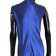 Abito con ricami in satin di seta V043516170290 ALBERTA FERRETTI