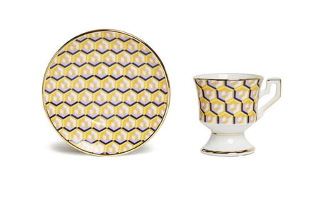 Espresso Cup Set of 2 DIS0007CER001CUB0009 LA DOUBLE J