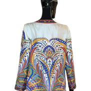 Kesa in seta stampata WRCA0018AK019X0800 ETRO