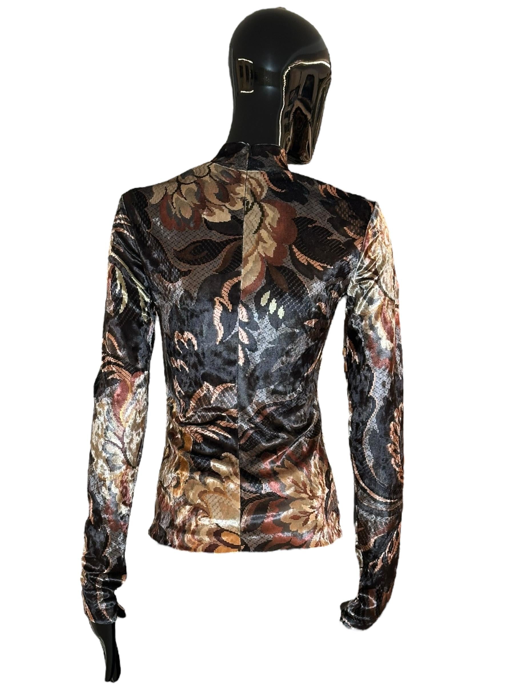 Maglia in velluto WRJA007399IAS19X0831 ETRO