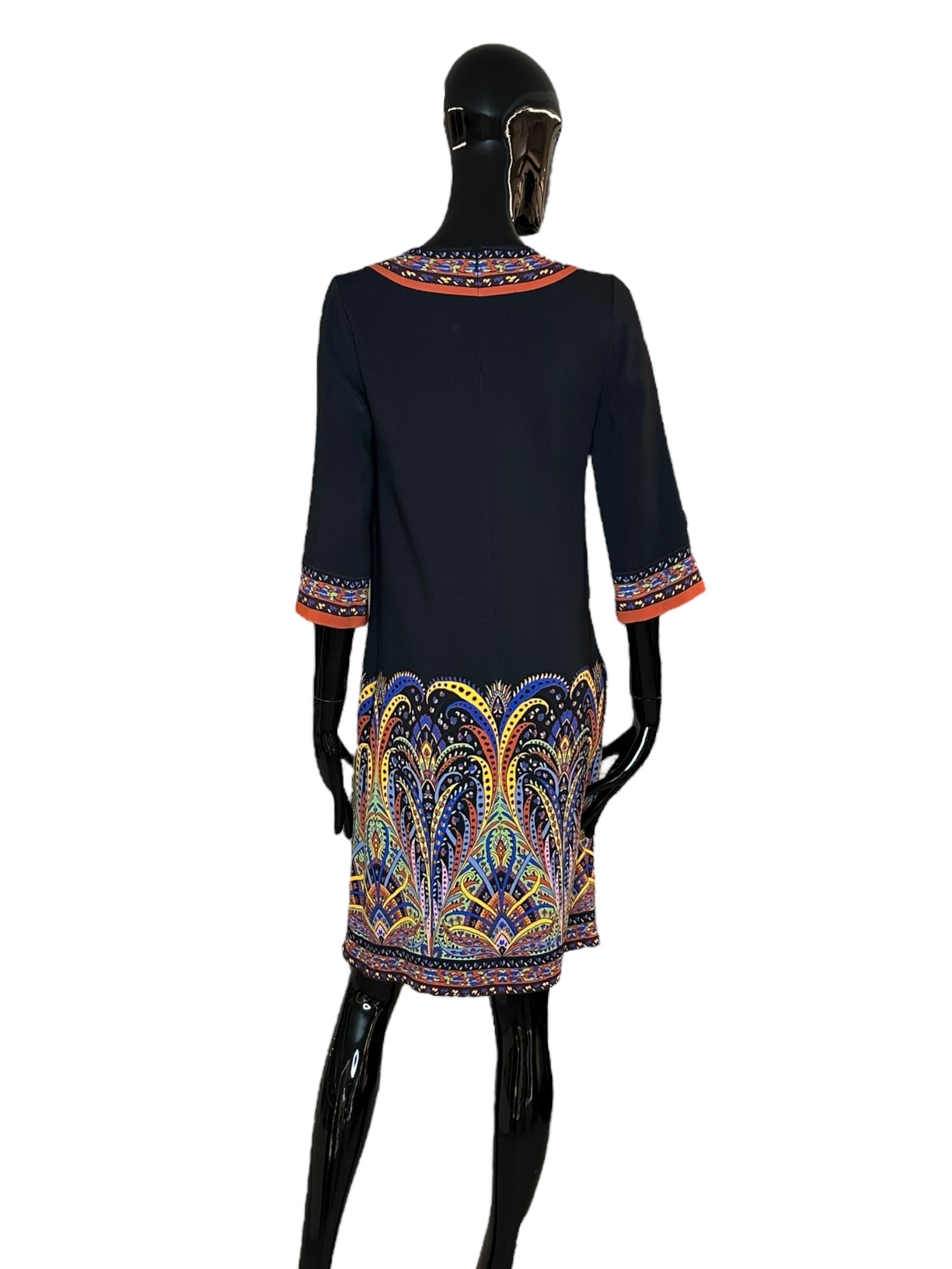 Abito tunica stampa paisley WRHA0070AK029X0810 ETRO