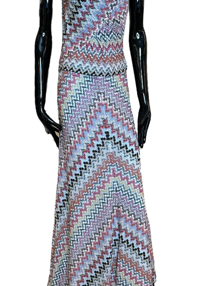 Gonna lunga con motivo zig zag DS24SH0ZBR00UXSM975 MISSONI