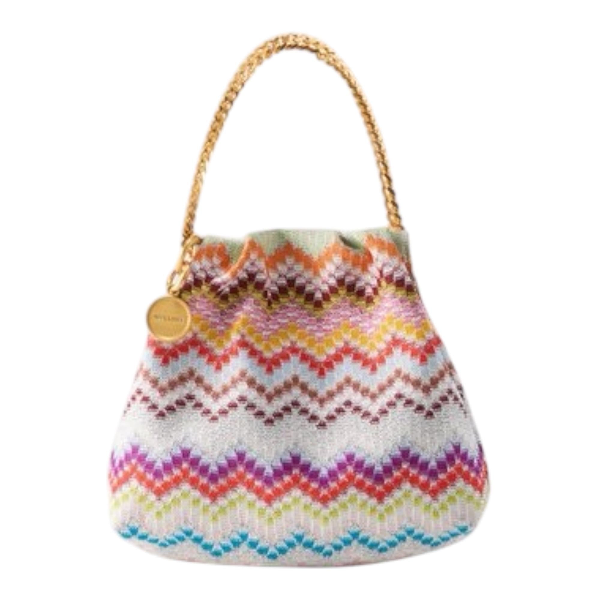 Drawstring Pouch Chain MI10070F029 MISSONI