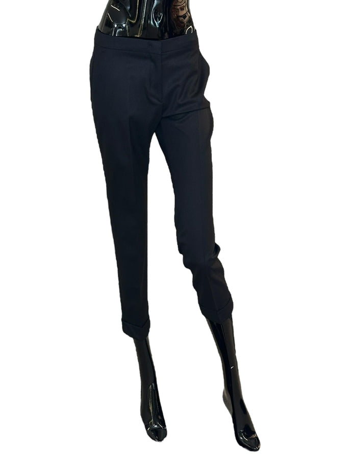 Pantaloni Cropped in lana stretch WREA00299TUBK3N0000 ETRO