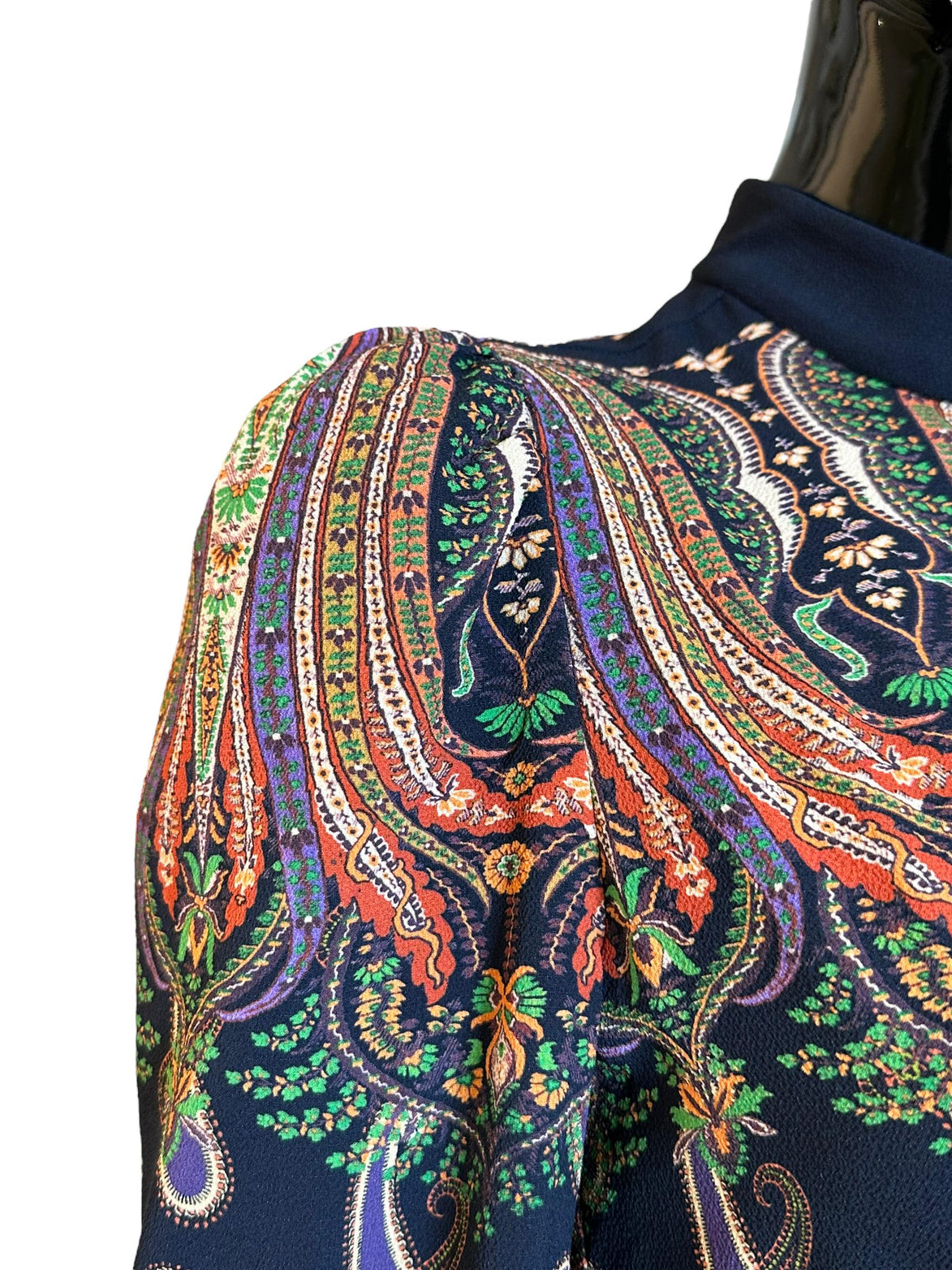 Abito sable' con medaglioni e paisley 116635309200 ETRO