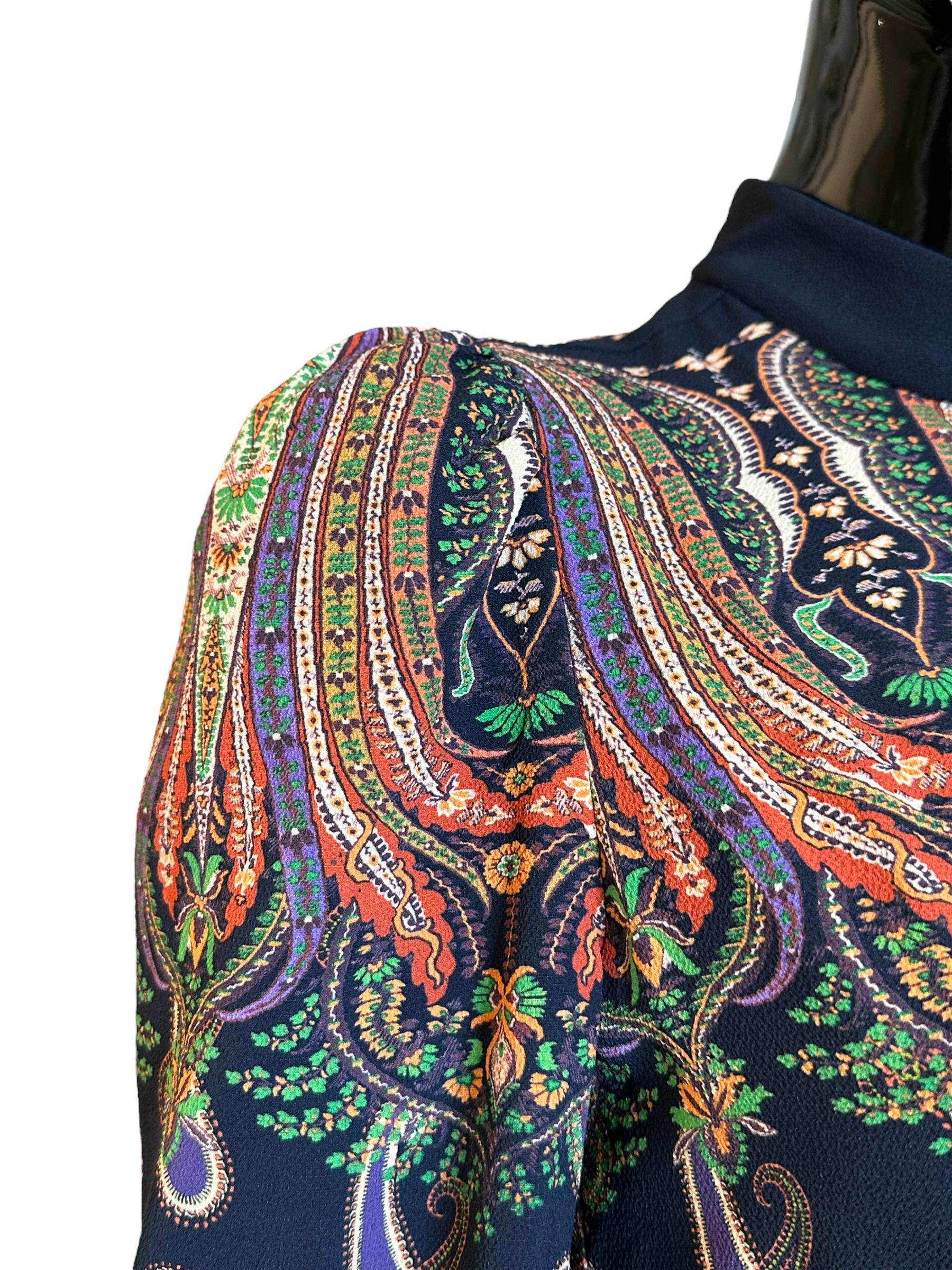 Abito sable' con medaglioni e paisley 116635309200 ETRO