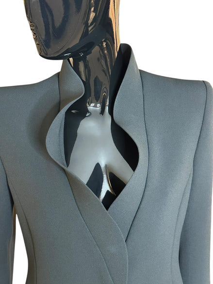 Giacca in cady effetto rouche EW000258TE10418UC001 EMPORIO ARMANI