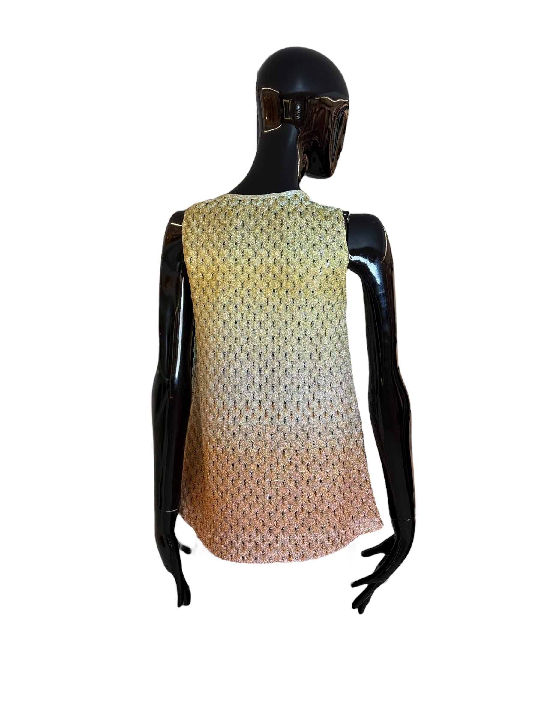 Top sfumato multicolor DS25SK1SBR0134S6154 MISSONI
