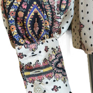 Camicia in twill di seta stampata 117205220990 ETRO