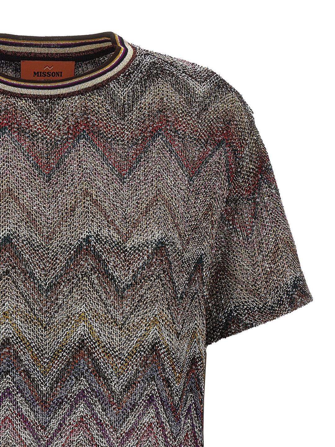 Caperdoni Tshirt Multicolor DS25WL04BC005GS01HU MISSONI