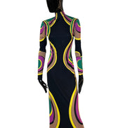 Halle Dress DRE0444JER022RAS04BL01 LA DOUBLE J