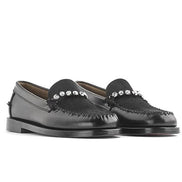 Mocassino in vitello e cavallino con strass 129968017 FORTE FORTE